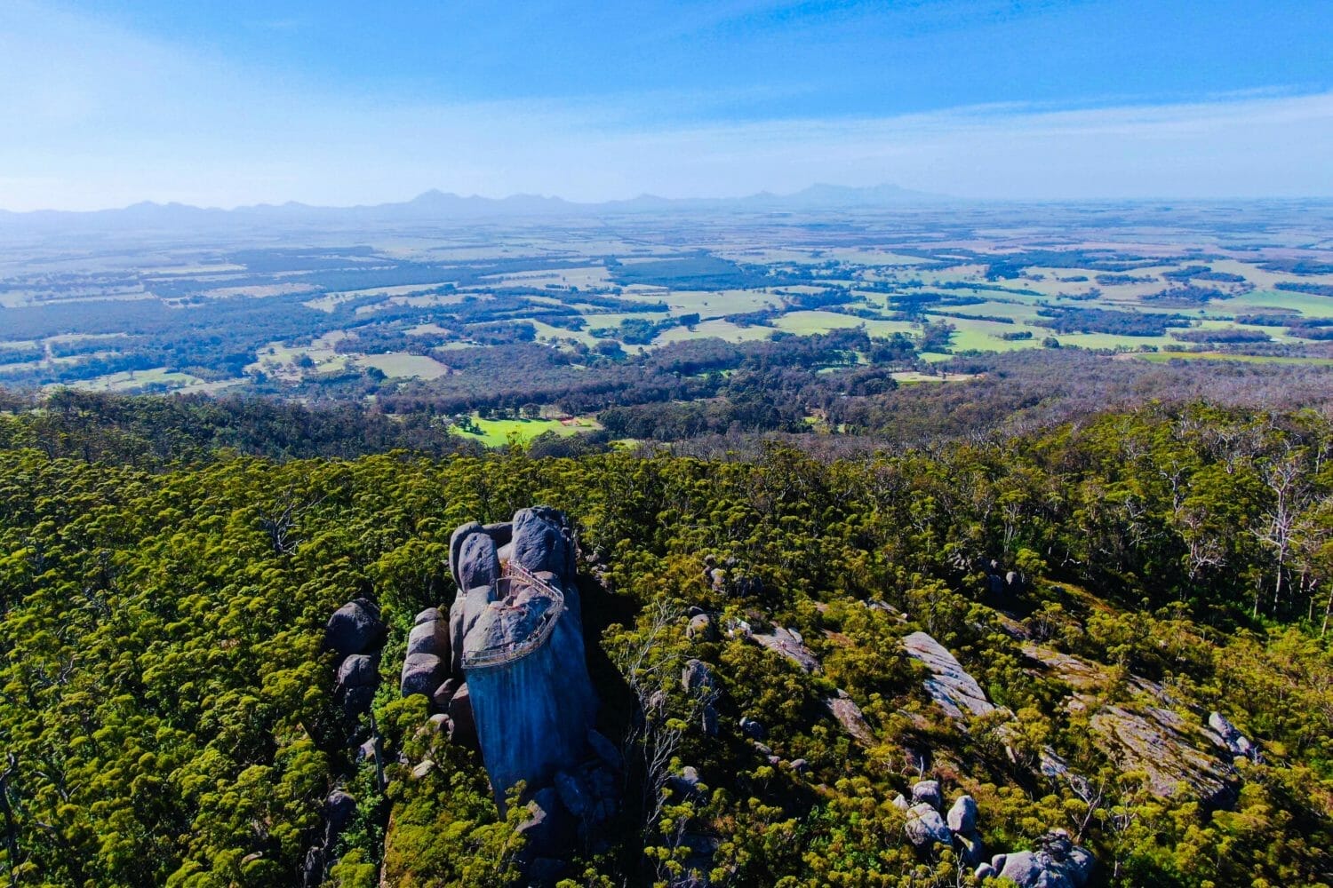 Granite Skywalk, Castle Rock - Porongurup National Park - Credit Down Under Discoveries