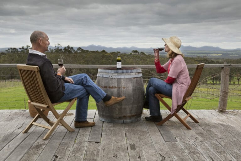 View from Mount Trio Vineyard