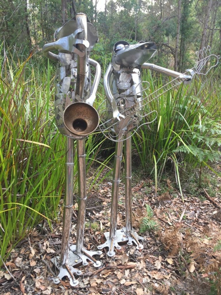 Frogs in the Park by Lance Reid, 2018 Art in the Park