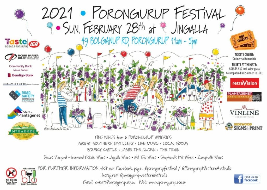Porongurup Festival 2021, Jingalla Wines