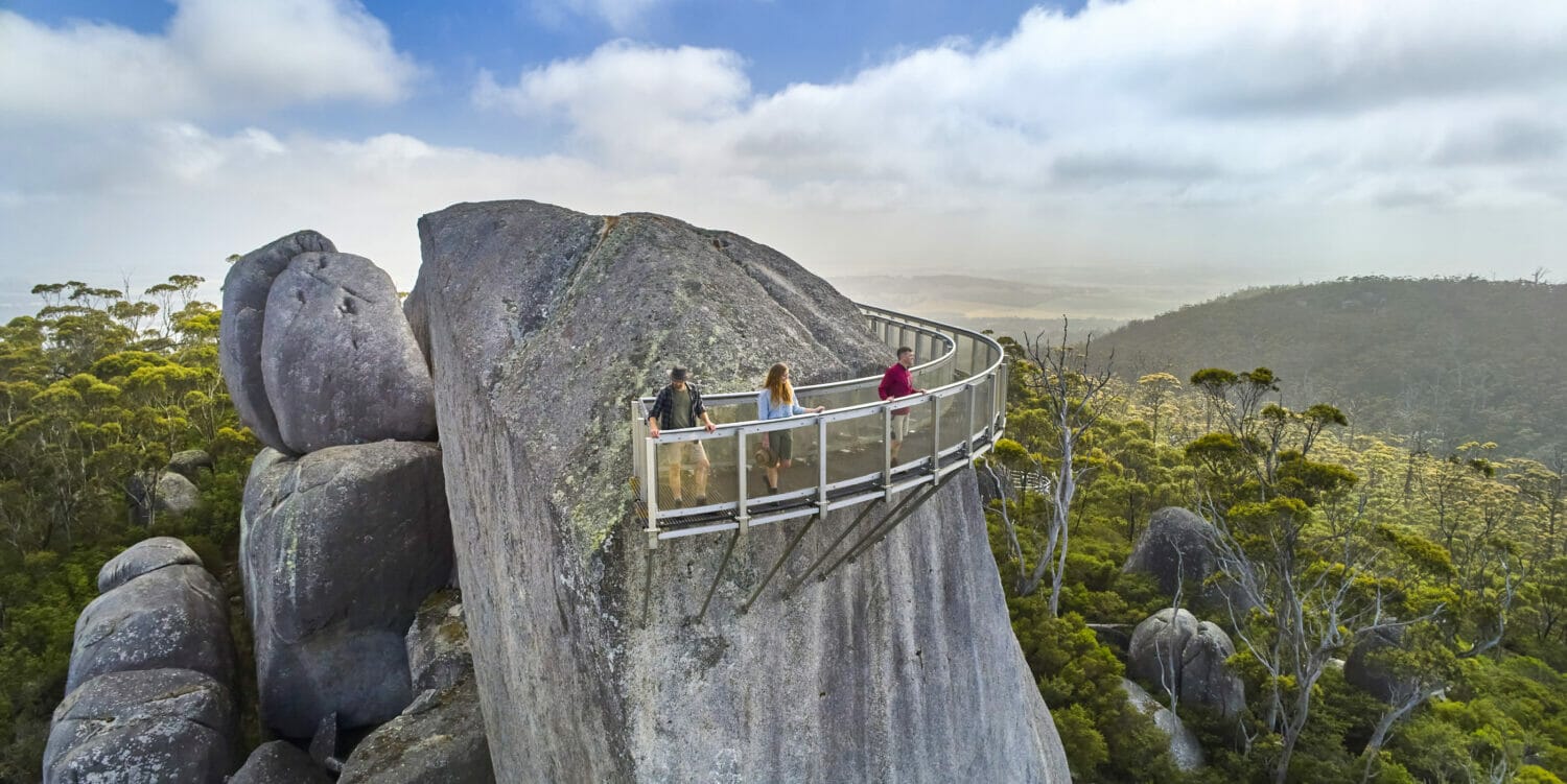 Castle Rock Granite Skywalk, Porongurup Castle Rock Granite Skywalk, Porongurup