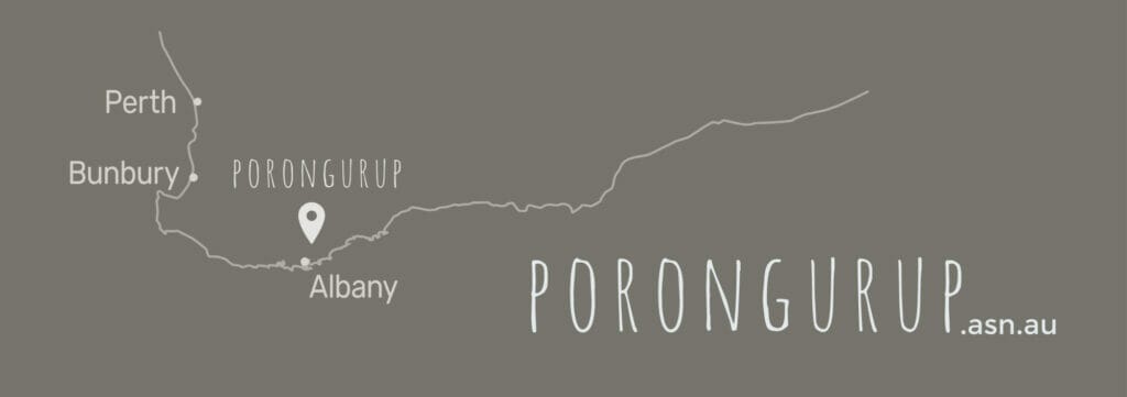 Porongurup Location Map