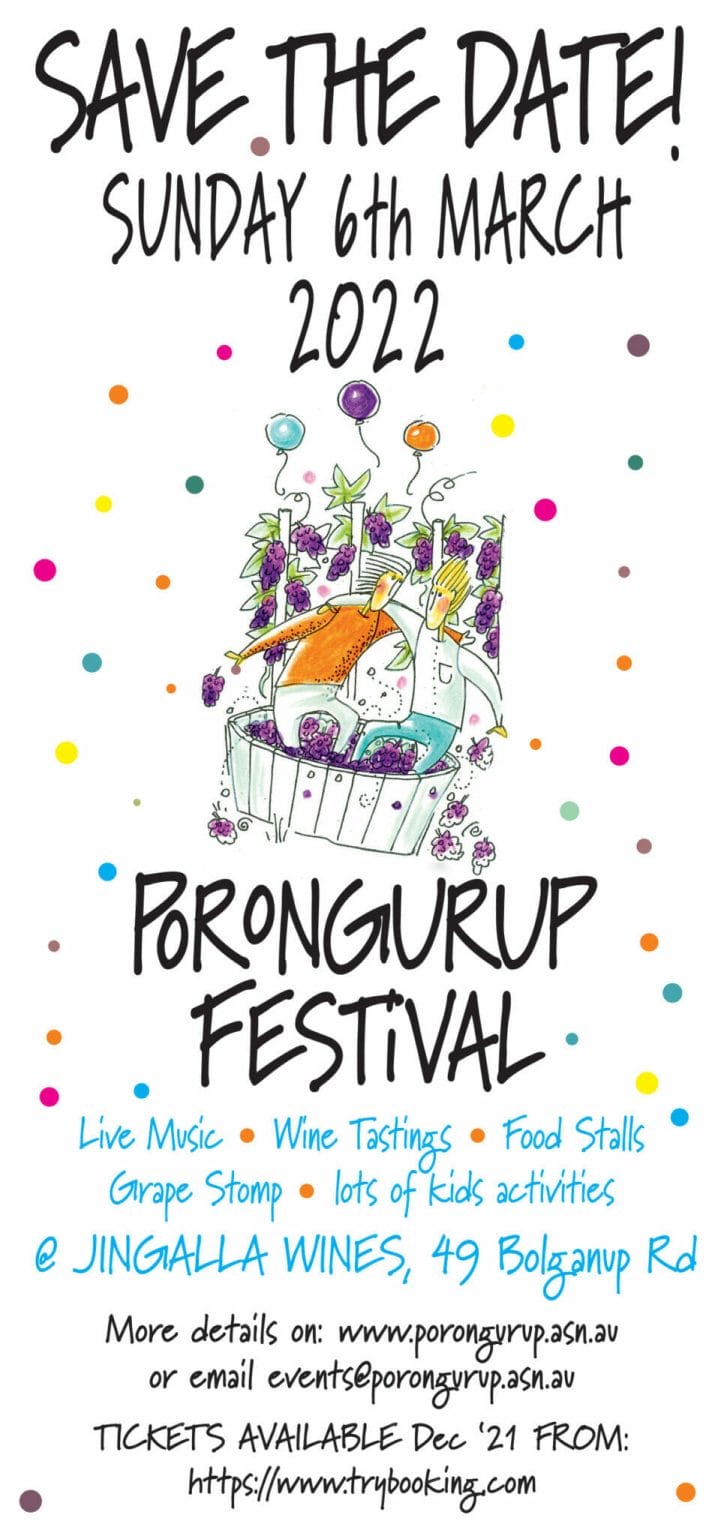 2022 Porongurup Festival Save the Date